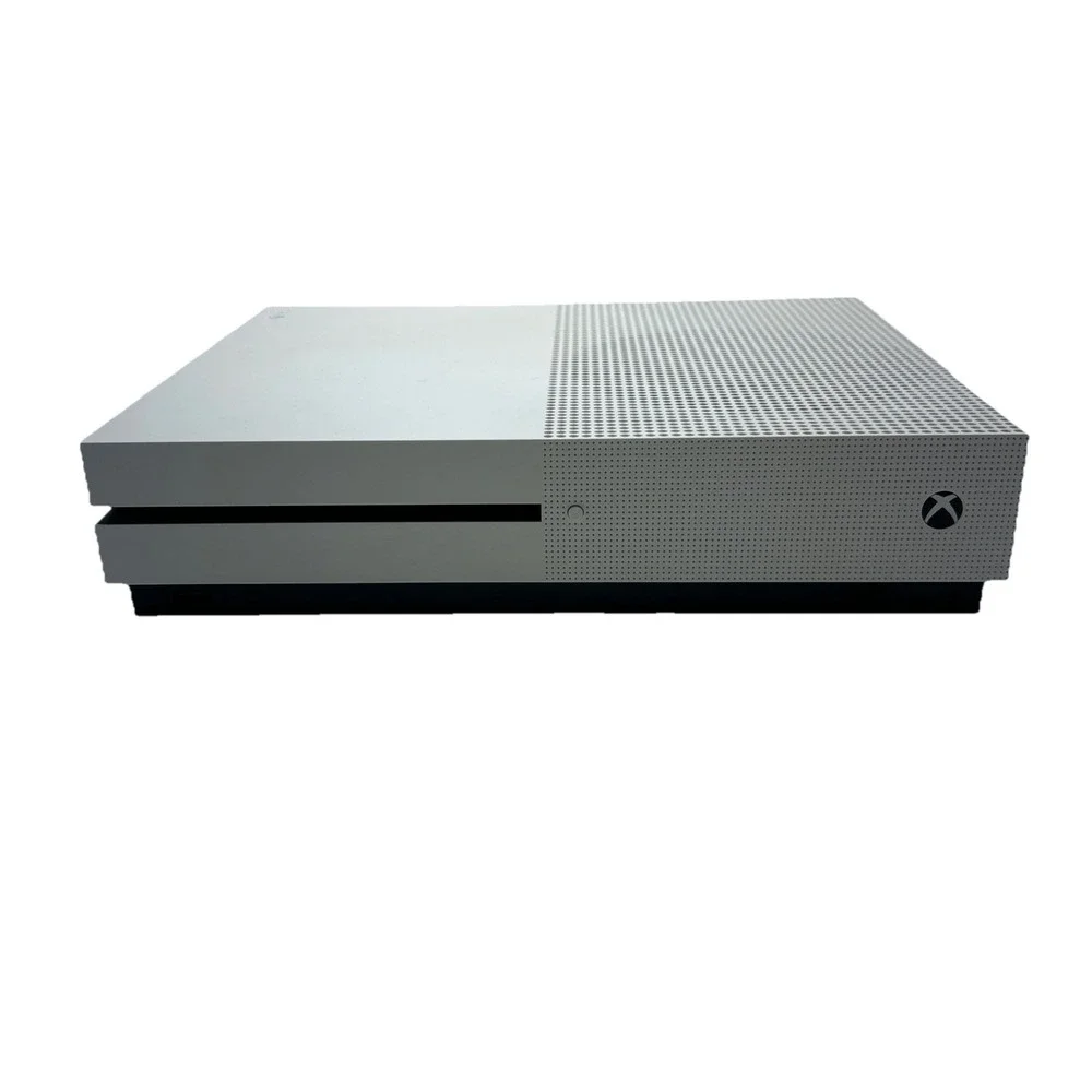 Microsoft Xbox One S Model 1681 White Console Only Storage Size Unconfirmed